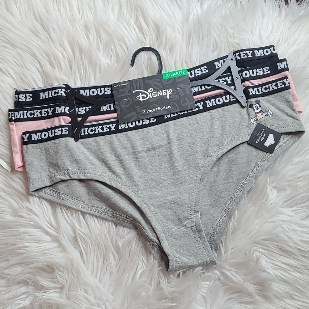 NWT Disney Mickey Mouse Hipster Pantys